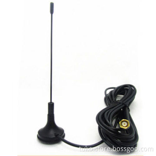 DVB-T antenna with RG174 cable and SMA connector magnetic base